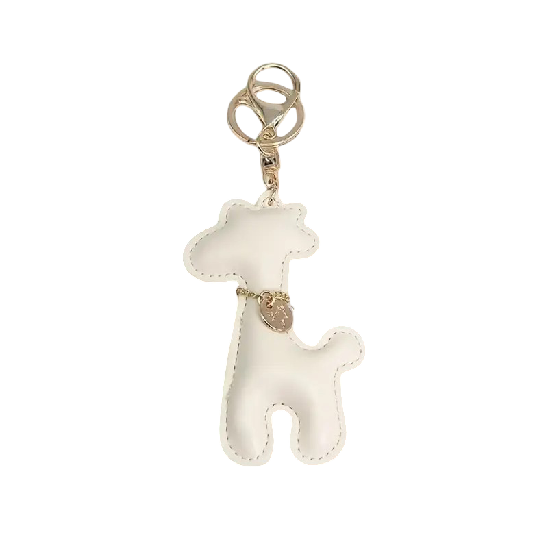 Giraffe Charm (White) | تعليقة زرافة بيضاء