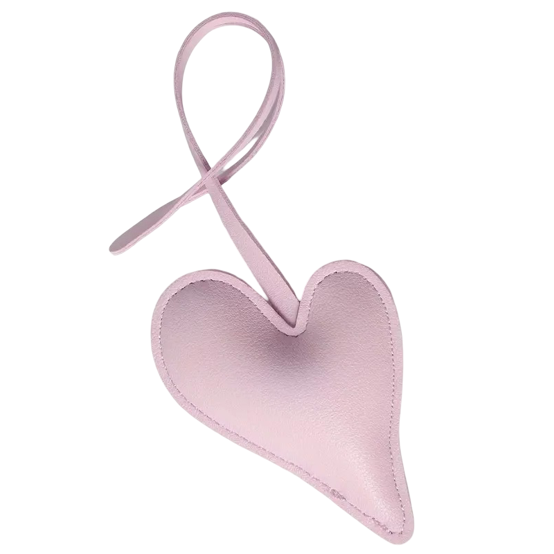 Pink Heart Charm | تعليقة قلب وردية