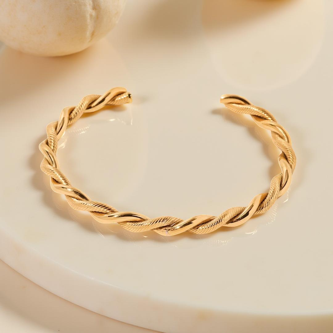 Golden Rope Twist | سوار الحبل الذهبي