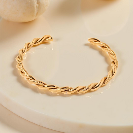 Golden Rope Twist | سوار الحبل الذهبي