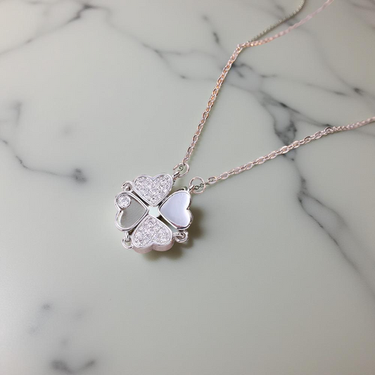 Harmony of Hearts Necklace | عقد تناغم القلوب