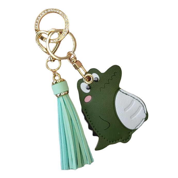 Alligator Keychain with Tassel | سلسلة مفاتيح تمساح مع شرابة