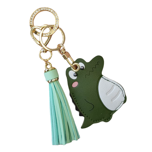Alligator Keychain with Tassel | سلسلة مفاتيح تمساح مع شرابة