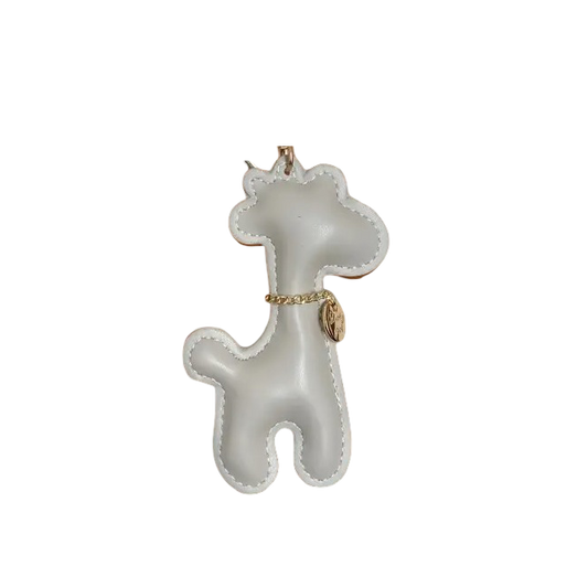 Giraffe Charm (Gray) | تعليقة زرافة رمادية
