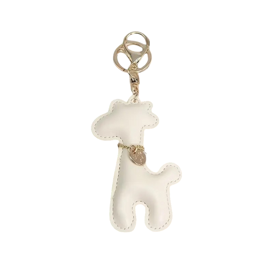 Giraffe Charm (White) | تعليقة زرافة بيضاء