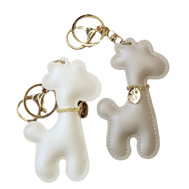 Giraffe Charm (Gray) | تعليقة زرافة رمادية