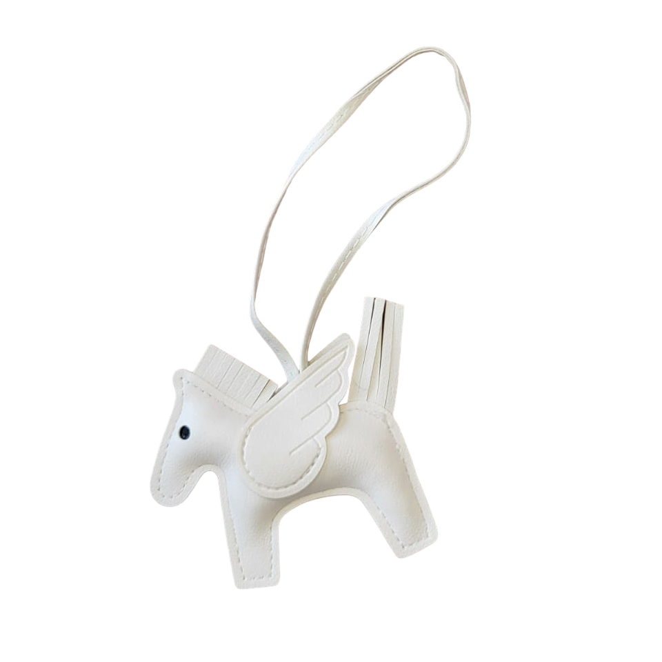 White Pegasus Charm | تعليقة بيغاسوس بيضاء