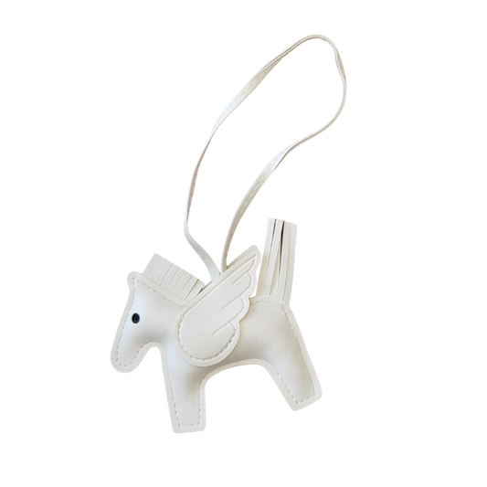 White Pegasus Charm | تعليقة بيغاسوس بيضاء