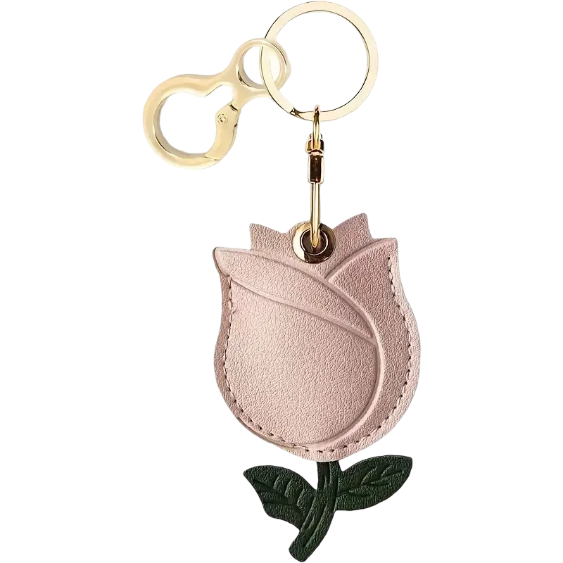 Rose Charm (Pink) | تعليقة ورد وردية