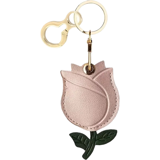 Rose Charm (Pink) | تعليقة ورد وردية